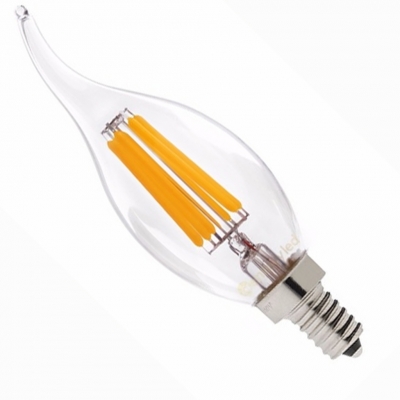 Светодиодная лампа Led Favourite  E14 7.5W 220V   Candle Tail Filament