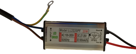 Драйвер для светодиодных светильников   Led Favourite LL2220PF 600mA 20W IP65