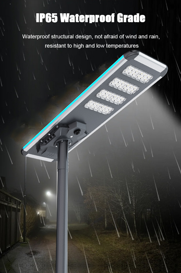 Уличный светодиодный светильник на солнечной батарее  Led Favourite JX-SSL-AL4-60W