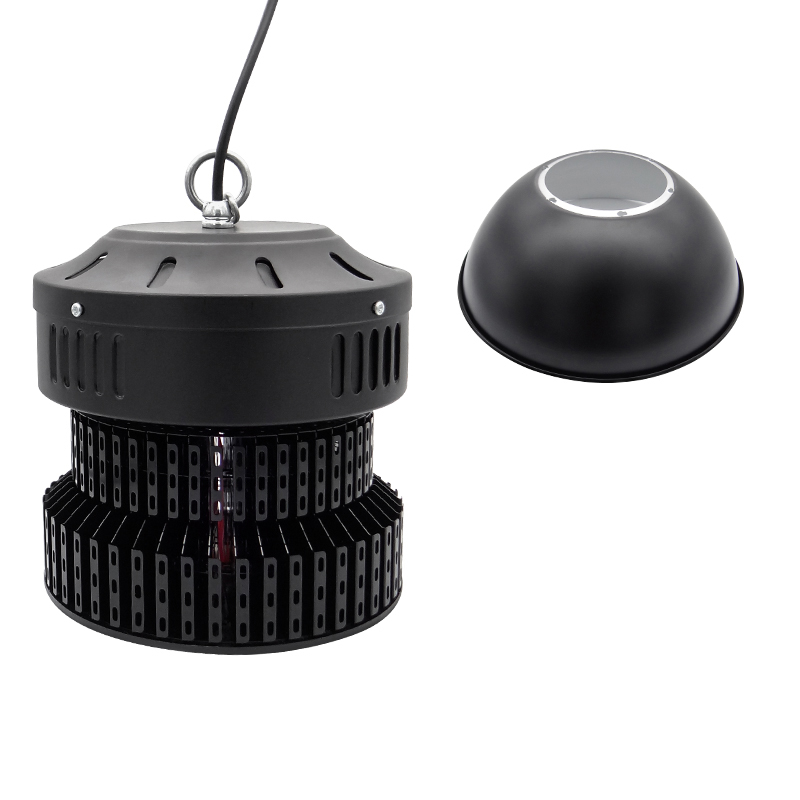 Светодиодный светильник подвесной "Колокол" Led Favourite smd H-black 150w 220v