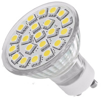 Светодиодная лампа Led Favourite GU10  5W 220V Glass