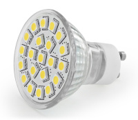 Светодиодная лампа Led Favourite GU10  5W 220V Glass